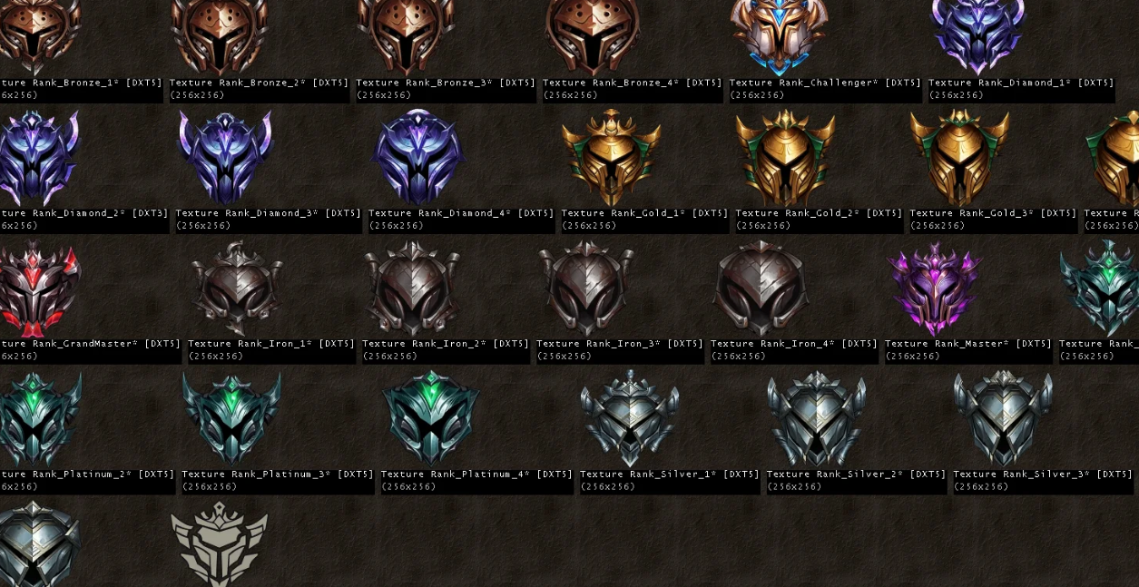 英雄联盟排位等级图标补丁